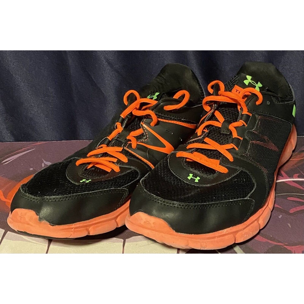 Under Armour UA Thrill 2 Men's 14 Black Running Shoes ART # 1273946-003